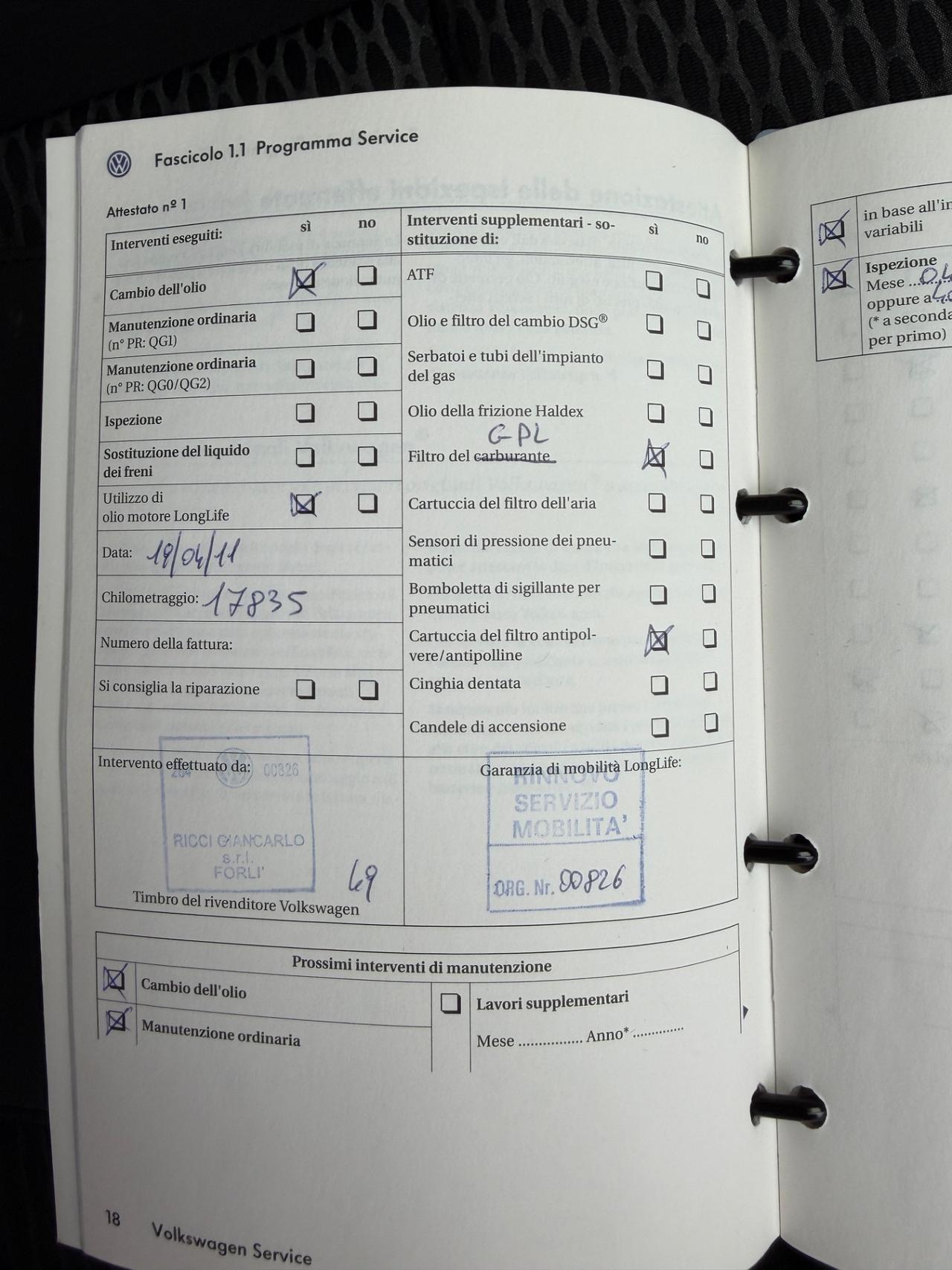 Volkswagen Golf 1.6 5p. Highline BiFuel