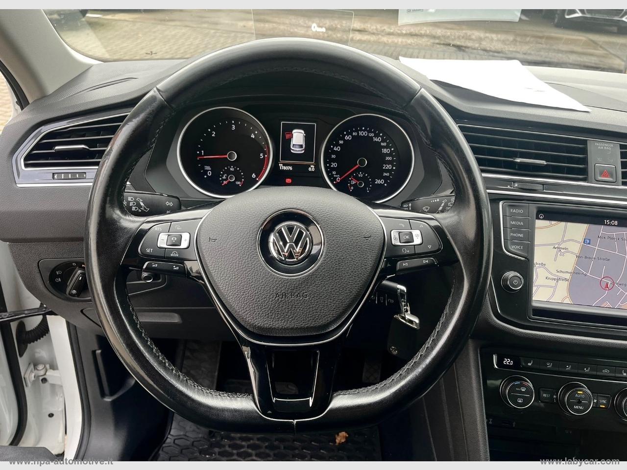 VOLKSWAGEN Tiguan 2.0 TDI HIGHLINE NAVI LED HEAD UP DISPLAY CERCHI 18