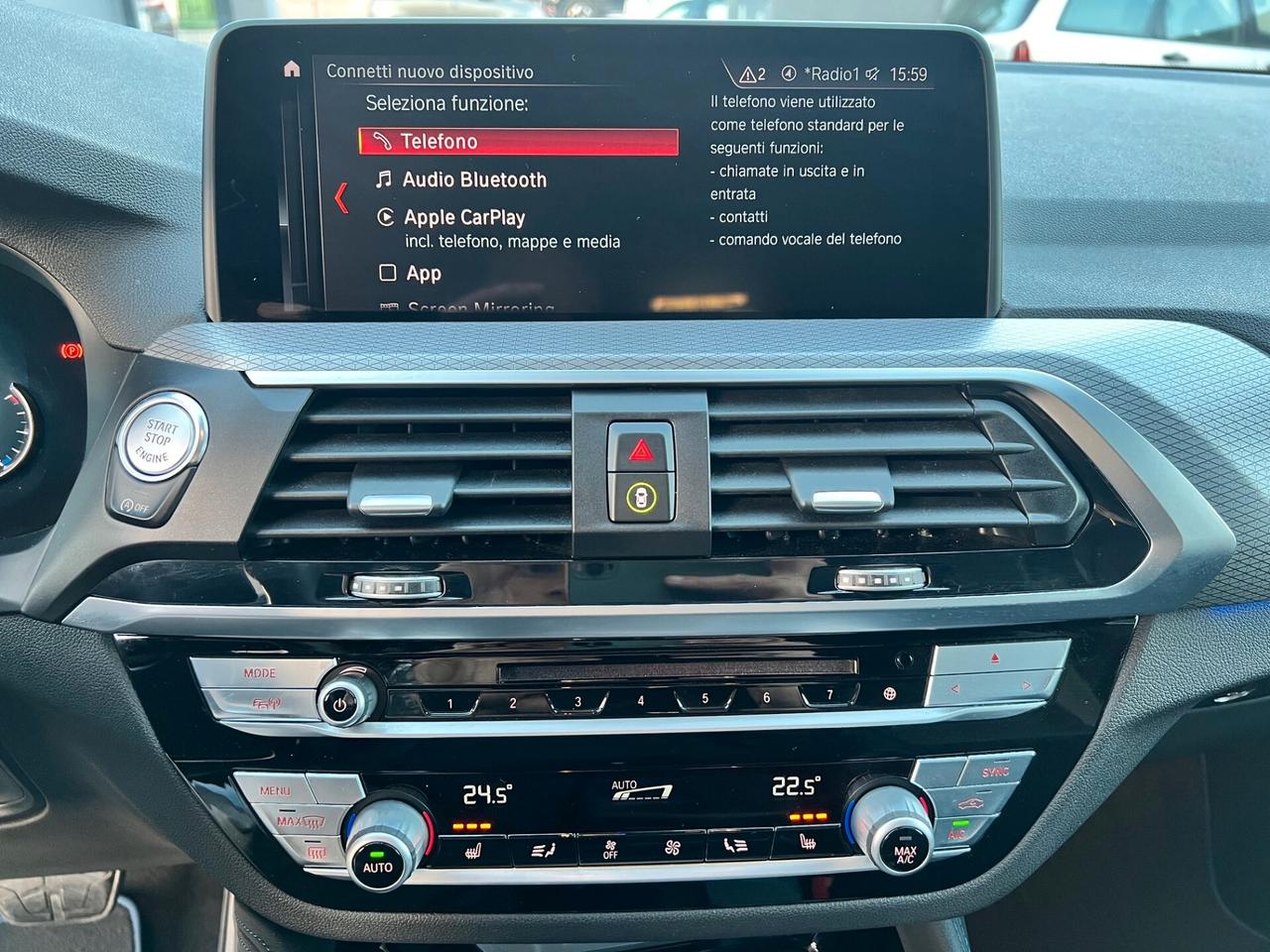 Bmw X4 xdrive25d Msport X auto NIGHT LED/PELLE/360/20;