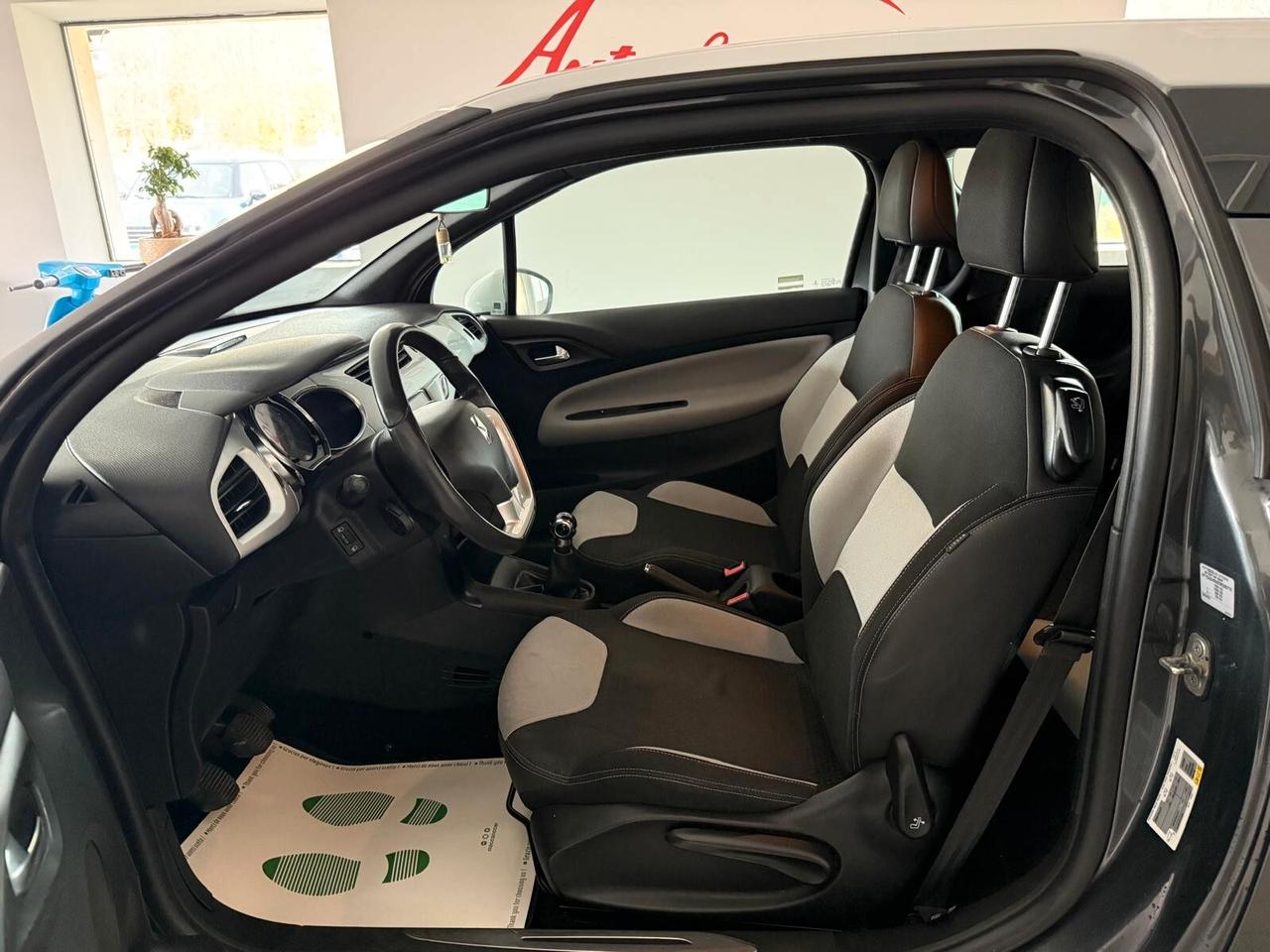 Citroen DS3 1.4 HDi 70 JUST BLACK OK NEOPATENTATI