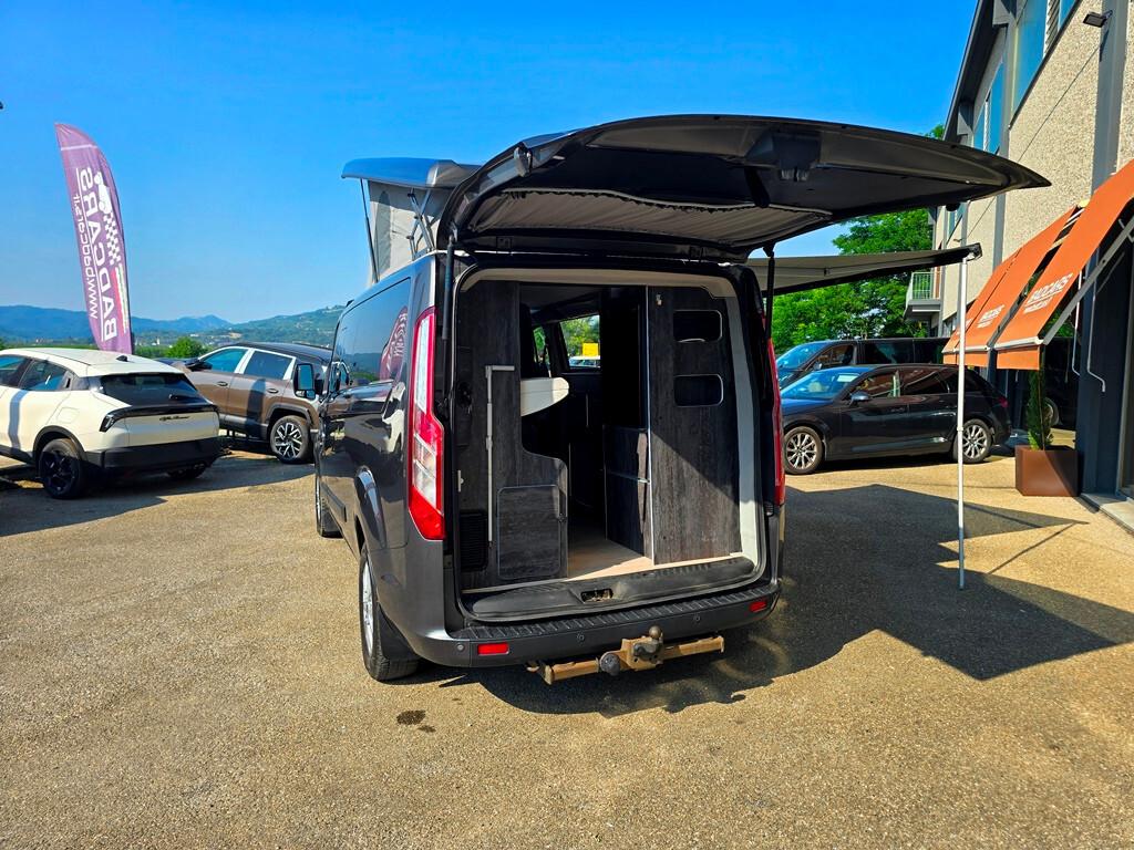 Ford TRANSIT CUSTOM 2.0 ECOBLUE HYBRID 170CV SOLARIA AUTOCARAVAN 4 POSTI LETTO CON BAGNO COMPLETO!