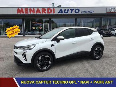 Renault Captur ECO GPL 100 cv Techno NUOVA KM0!! NAVI PACK