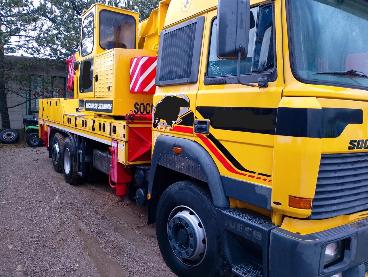 Iveco gru uso speciale soccorso stradale