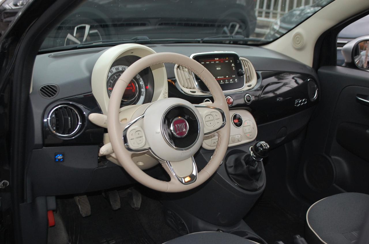 Fiat 500 1.2 Lounge Gpl 69CV Uff italy Navi Lega Tetto