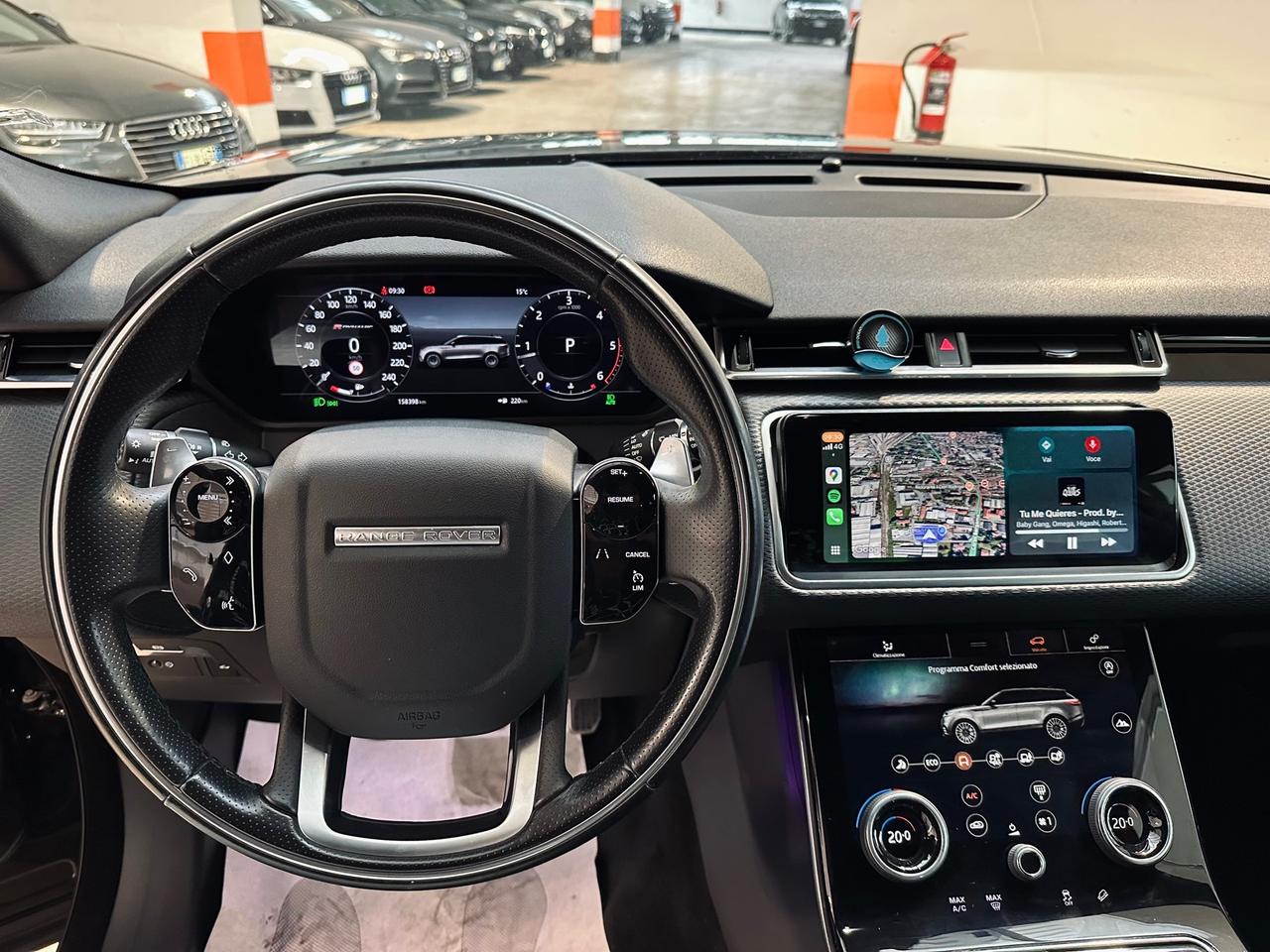 Land Rover Range Rover Velar R-Dynamic 240cv TOTAL BLACK-SCHERMI-LUCI AMBIENTE