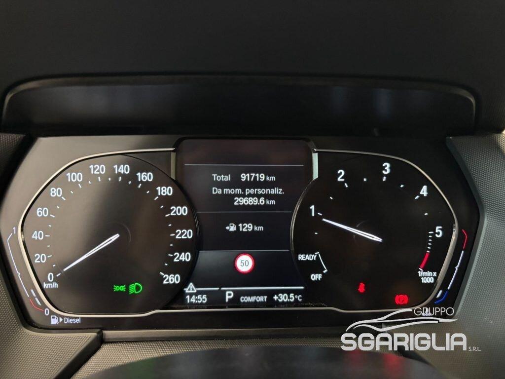 BMW 116 d Msport Exterior STRAFULL Automatico