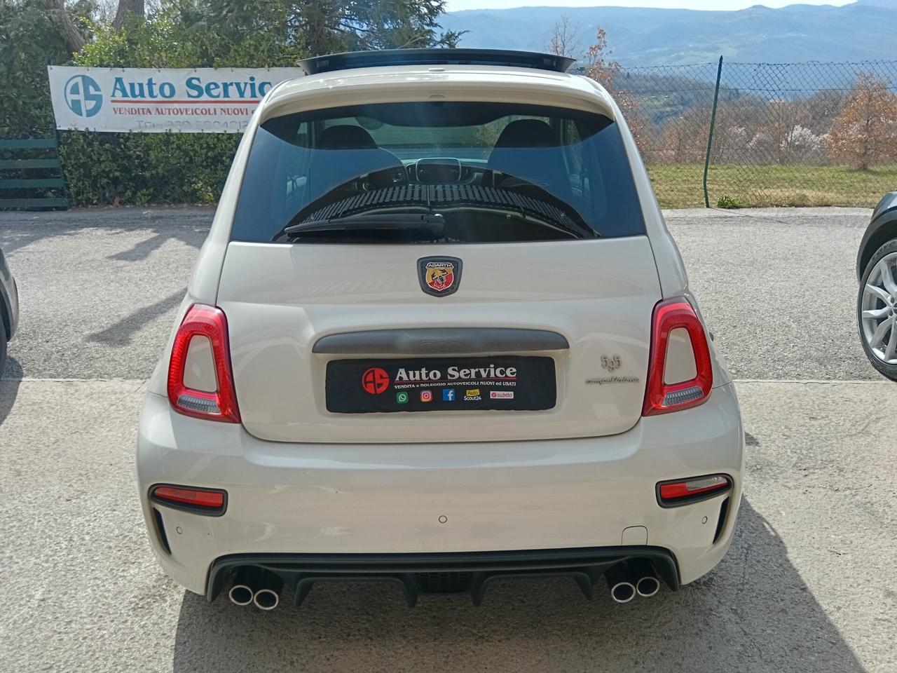 Abarth 595 1.4 TJET 180CV COMPETIZIONE TETTO SABELT