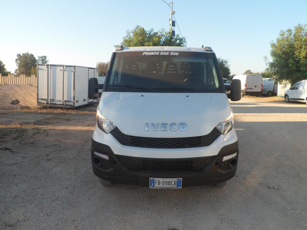 Iveco Daily 35c15 doppia cabina cassone fisso
