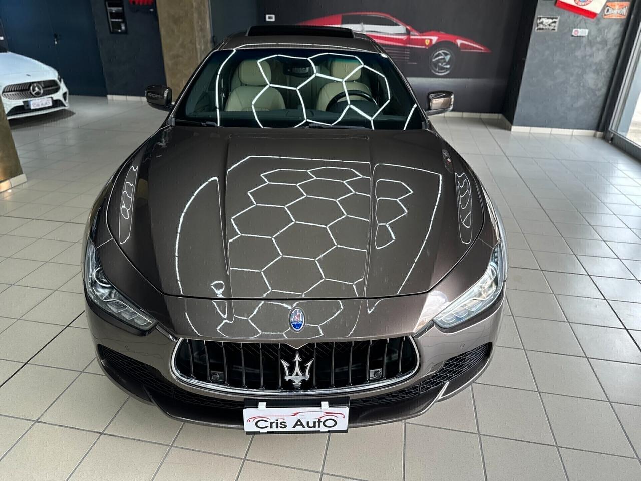 Maserati Ghibli V6 Diesel 275 CV TETTO*PELLE*NAVI