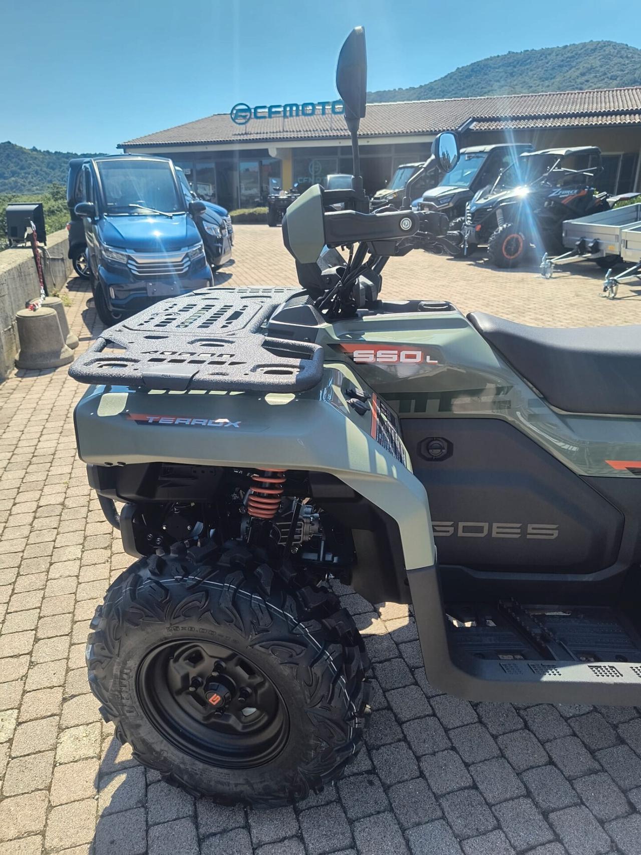 QUAD TERROX 550 L EPS targa gialla