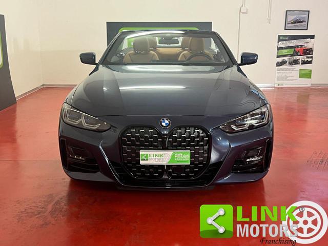 BMW 420 i Cabrio Msport - GARANTITA - TAGLIANDI