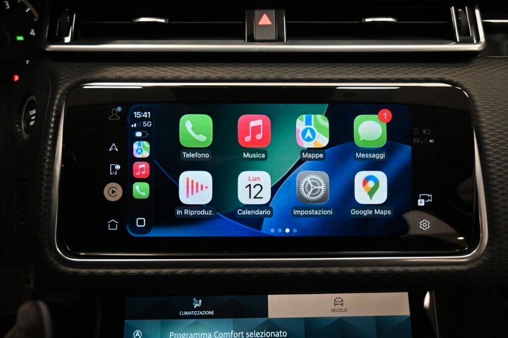 LAND ROVER RANGE ROVER VELAR 2.0D I4 204CV AWD AUTOMATIC SE ( FARI LED MATRIX - AMBIENT LIGHTS - PELLE - TETTO PANORAMICO APR. - NAVI - MIRROR - PDC - TELECAMERA 360 - CERCHI 20 )