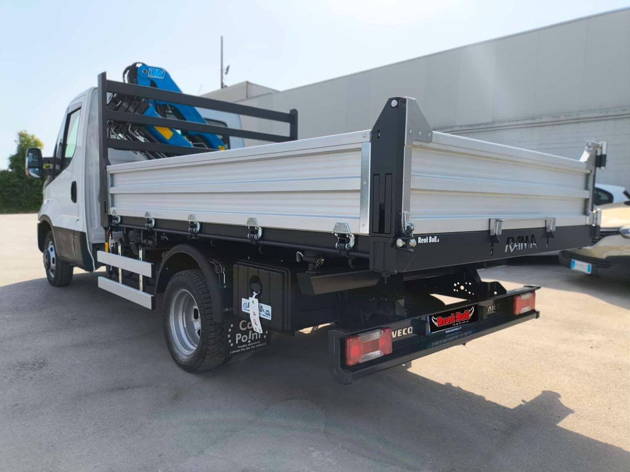 IVECO DAILY 3000 CC. 150 CV. CON GRU E RIBALTABILE NUOVO RIF:3325
