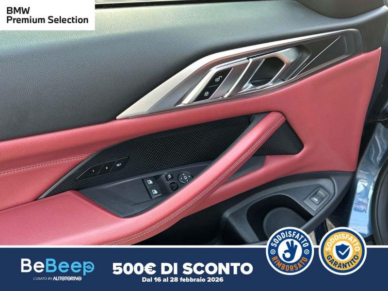 BMW Serie 4 Coupé 430D COUPE MHEV 48V XDRIVE MSPORT AUTO