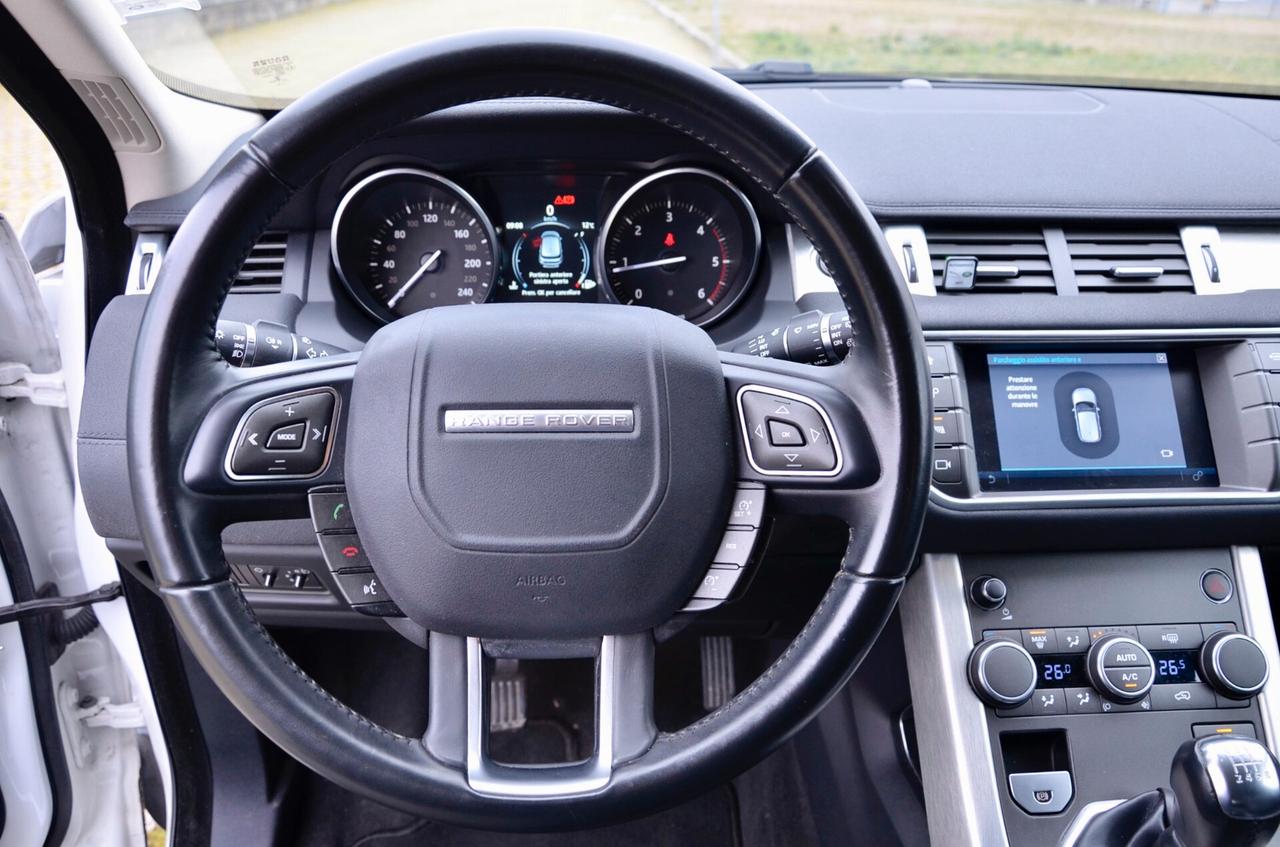 LAND ROVER RANGE ROVER EVOQUE 5p 2.0 td4 150cv, UNICO UTILIZZATORE, EURO 6B, SERVICE LAND, PERMUTE