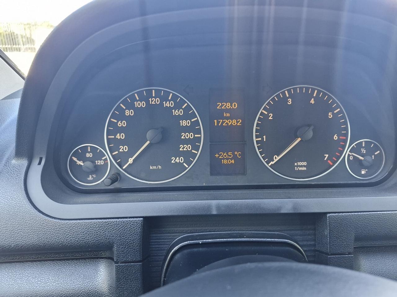 MERCEDES CLASSE A160 BlueEFFICIENCY GPL ANNO 2012