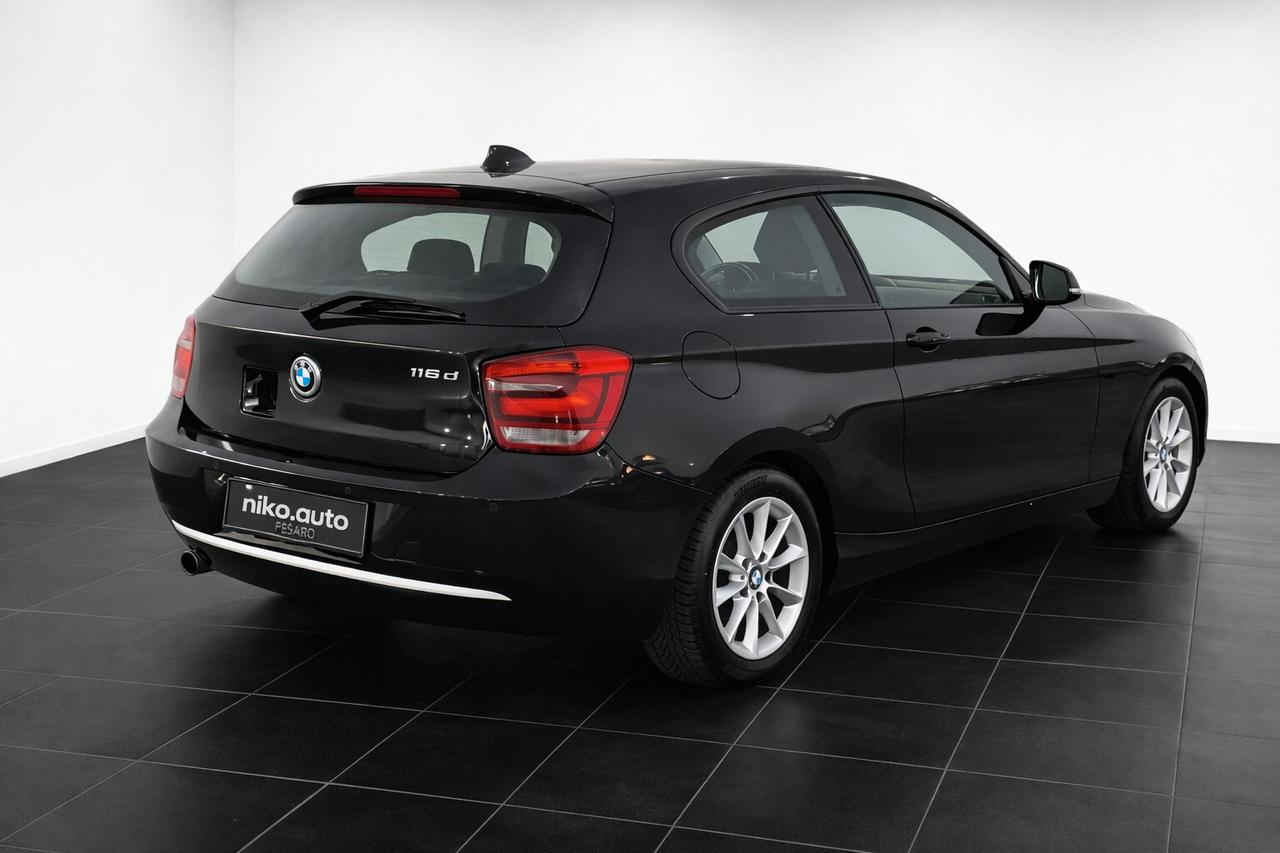 Bmw 116 116d 3p. Efficient Dynamics Urban NEOPATENTATI NAVI PELLE