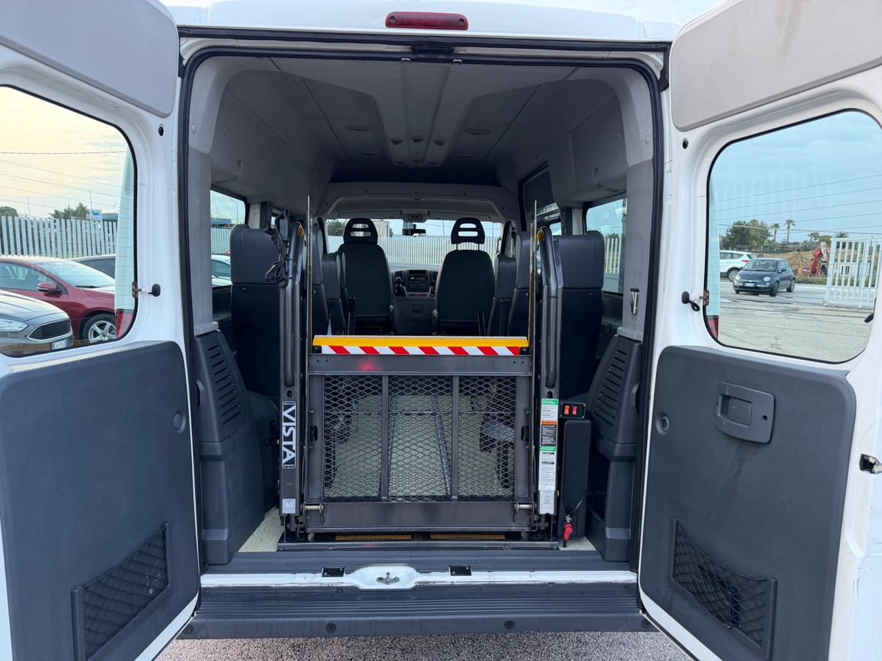 FIAT DUCATO 2.3 JTD 120 DISABILI 7P 2 SEDIE A ROTELLE