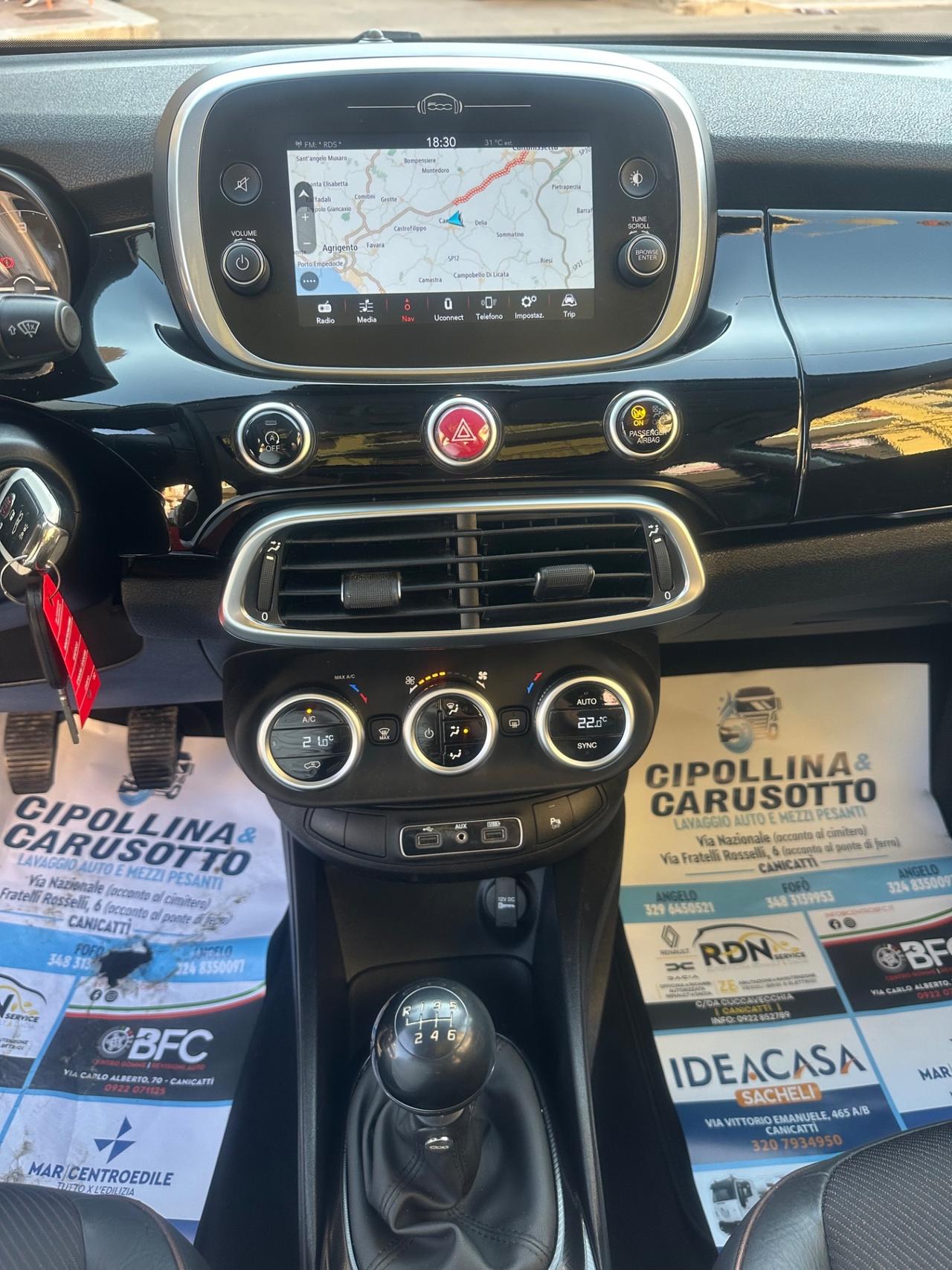 Fiat 500X 1.6 MultiJet 120 Lounge 5/2019 KM 129655 CERT 1PROP