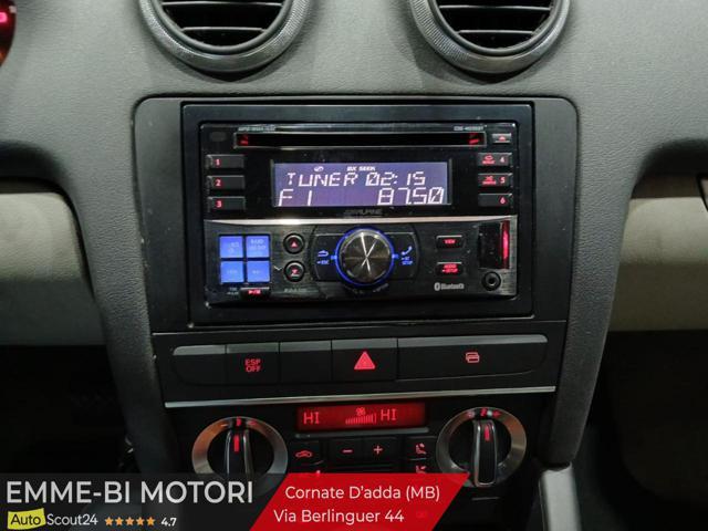 AUDI A3 3.2 V6 quattro S tronic LEGGERE DESCRIZIONE