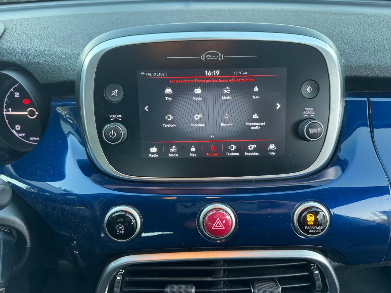 Fiat 500X 1.3 MultiJet 95 CV Cross LED 2019