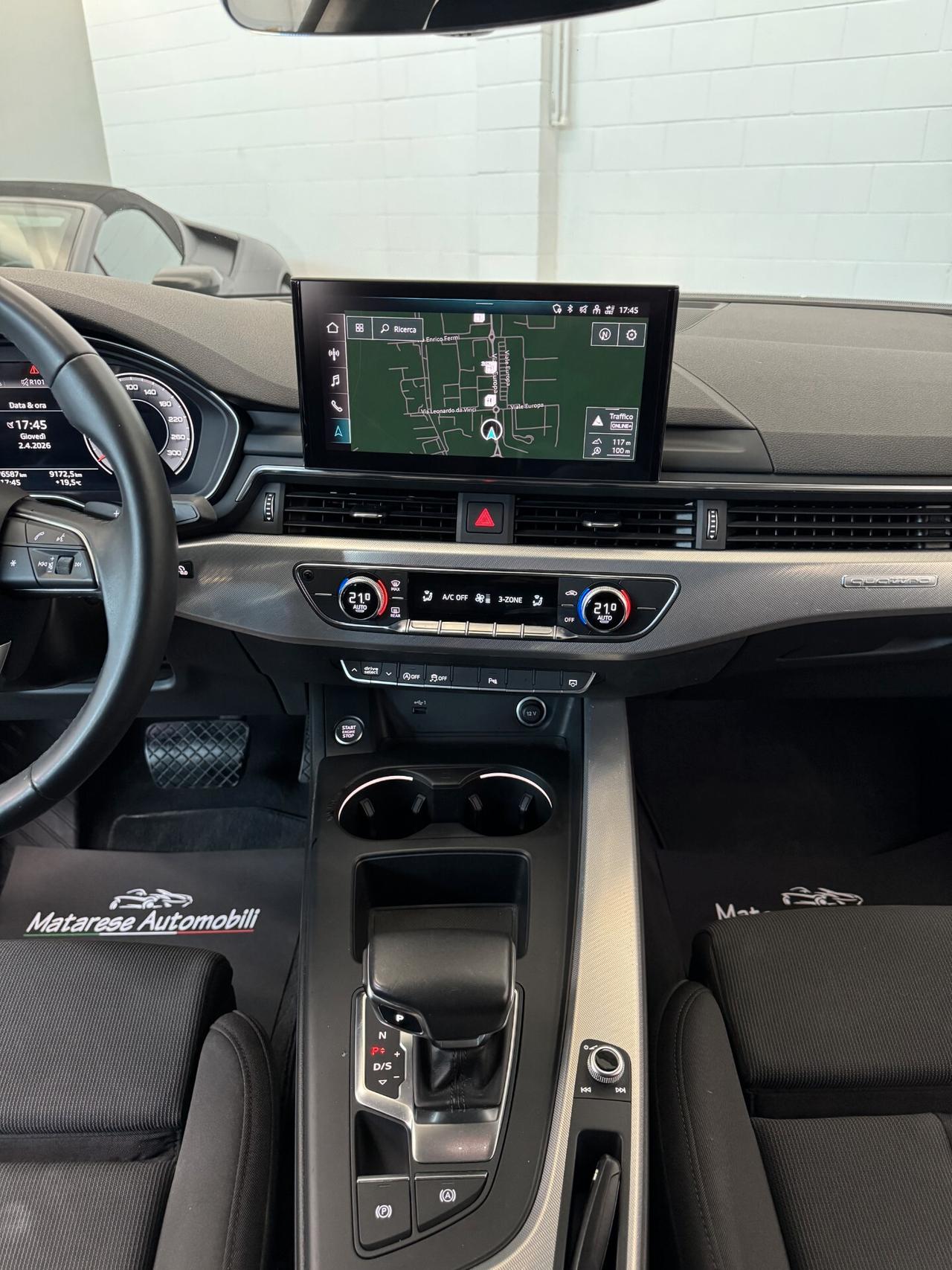 Audi A5 SPB S-Line 40 tdi 2.0 204cv quattro 1 Proprietario Finanziabile