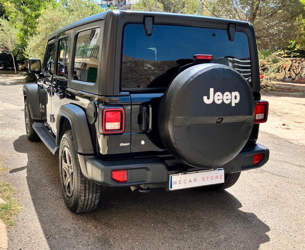 Jeep Wrangler Unlimited 2.2 Mjt II Sahara uff ITA cert