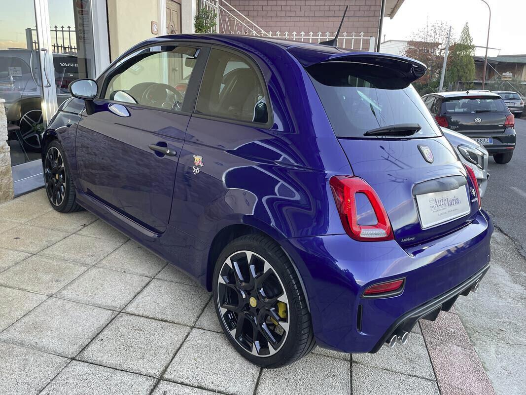 Abarth 595 1.4 Turbo T-Jet 180 CV Competizione "Sedili sabelt in carbonio-Navi-Fari bixeno-Pinze Brembo"