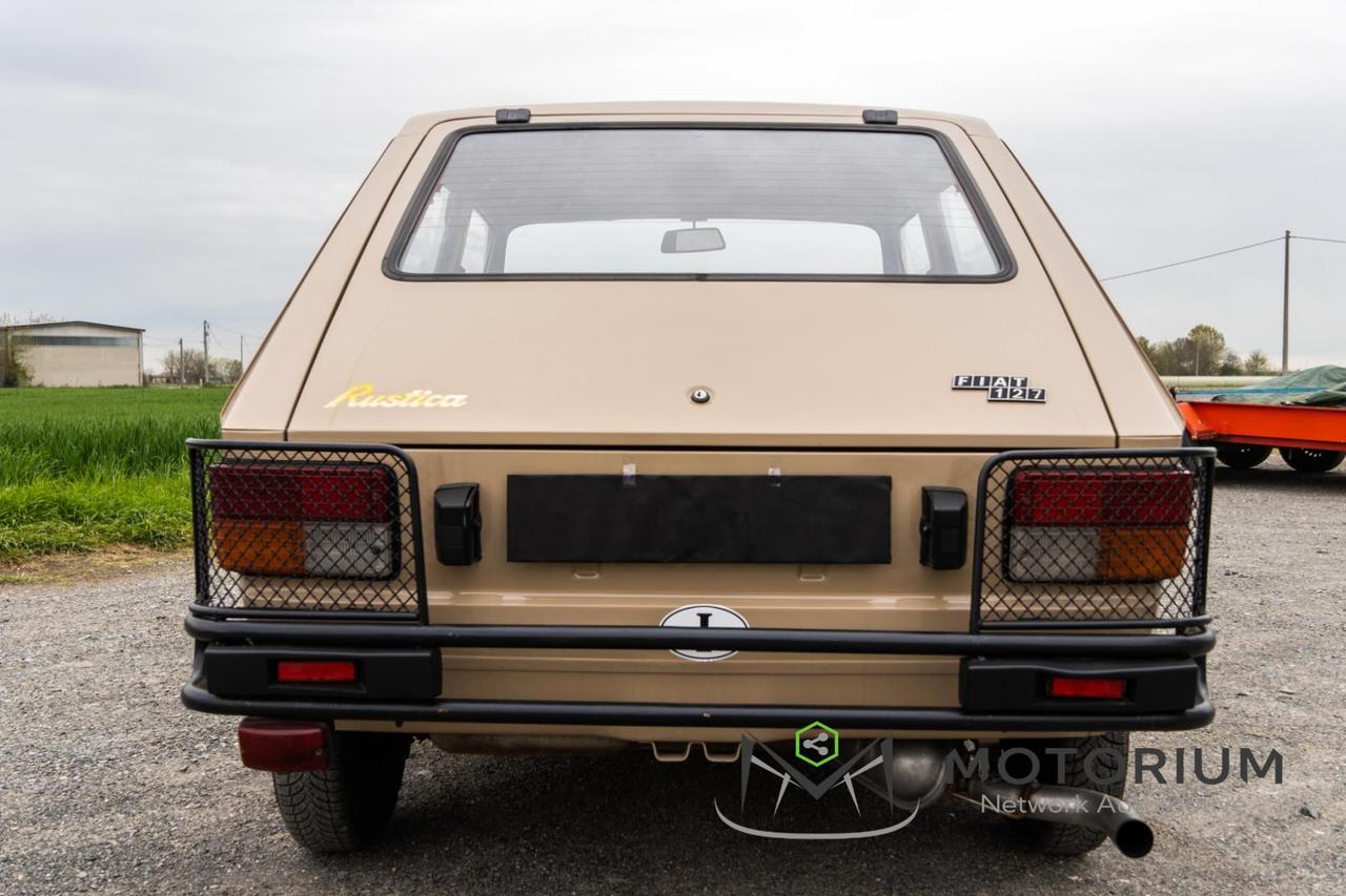 Fiat 127 "RUSTICA" - TARGA NERA ORIGINALE