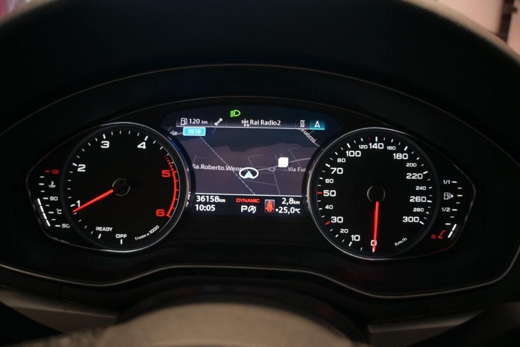 AUDI A5 SPORTBACK 40 TDI 204CV S-TRONIC QUATTRO BUSINESS ( FARI LED - CLIMA TRIZONA - CRUISE - NAVI - MIRROR - PDC - TELECAMERA POST. ) KM 36000