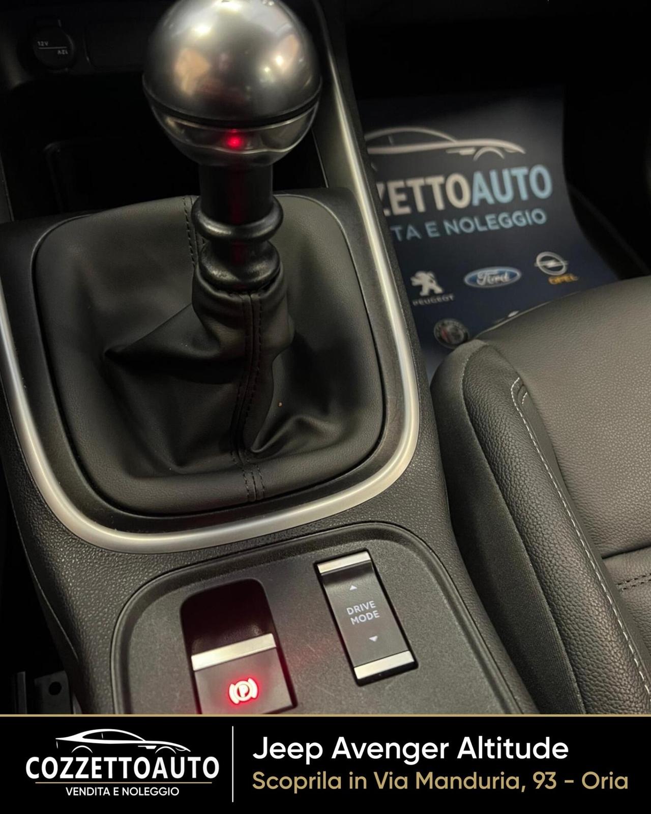 Jeep Avenger 1.2 100 CV Altitude garanzia Jeep