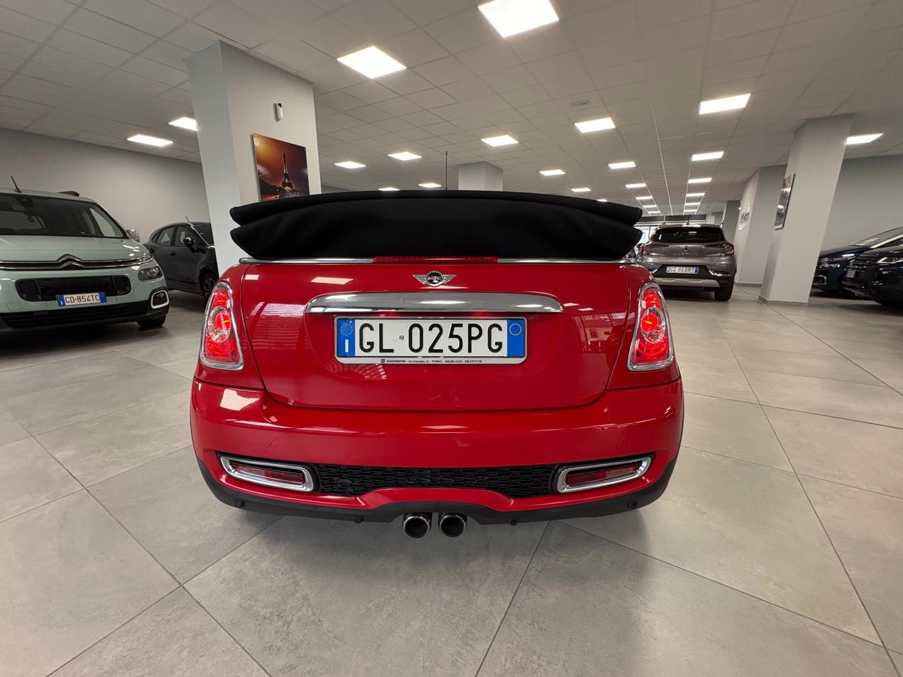 Mini Cooper S Cabrio 1.6 benzina 184cv 2012 km