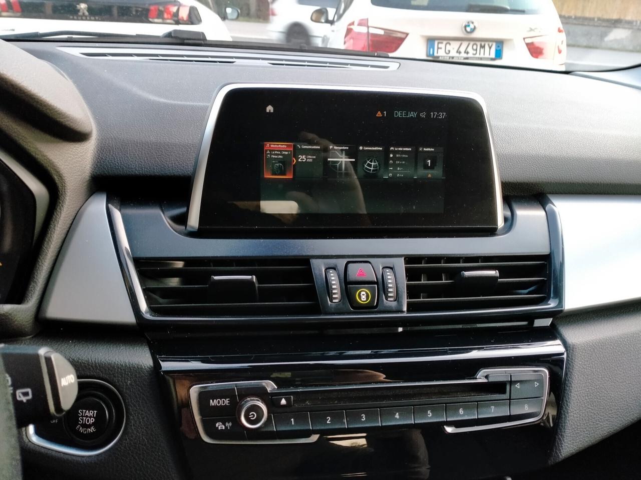 BMW 214D ACTIVE TOURER M.Y.2017 NAVI/ASSISTENTI STRADALI /SERVICE BMW