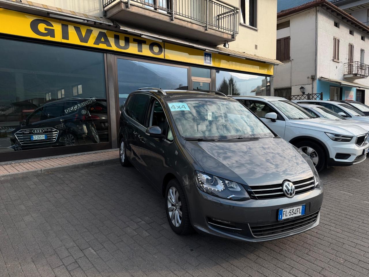 Volkswagen Sharan II 2017 2.0 tdi Executive 4motion 184cv dsg gancio traino