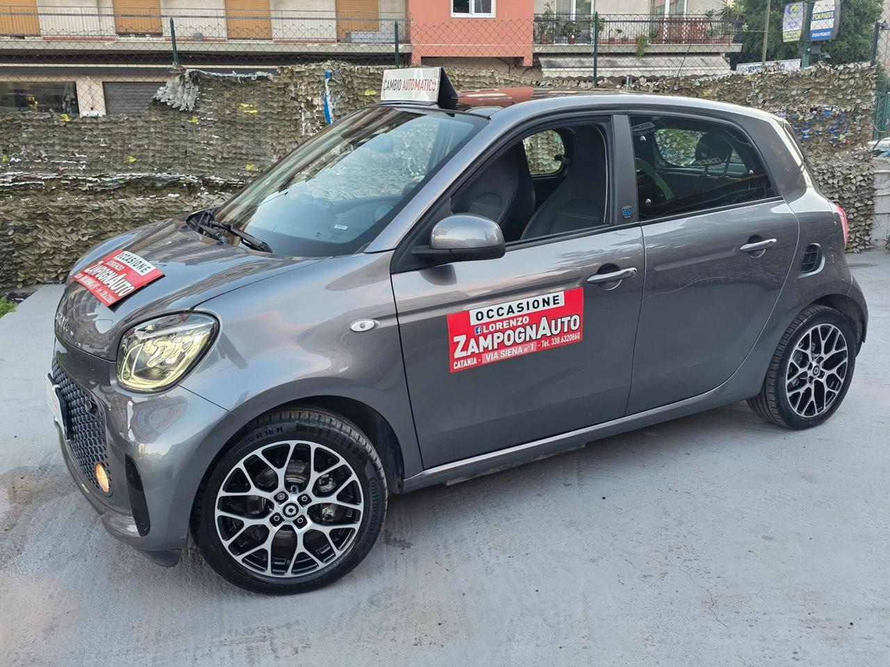 Smart ForFour EQ Passion AUTOMATICO ZAMPOGNAUTO CT