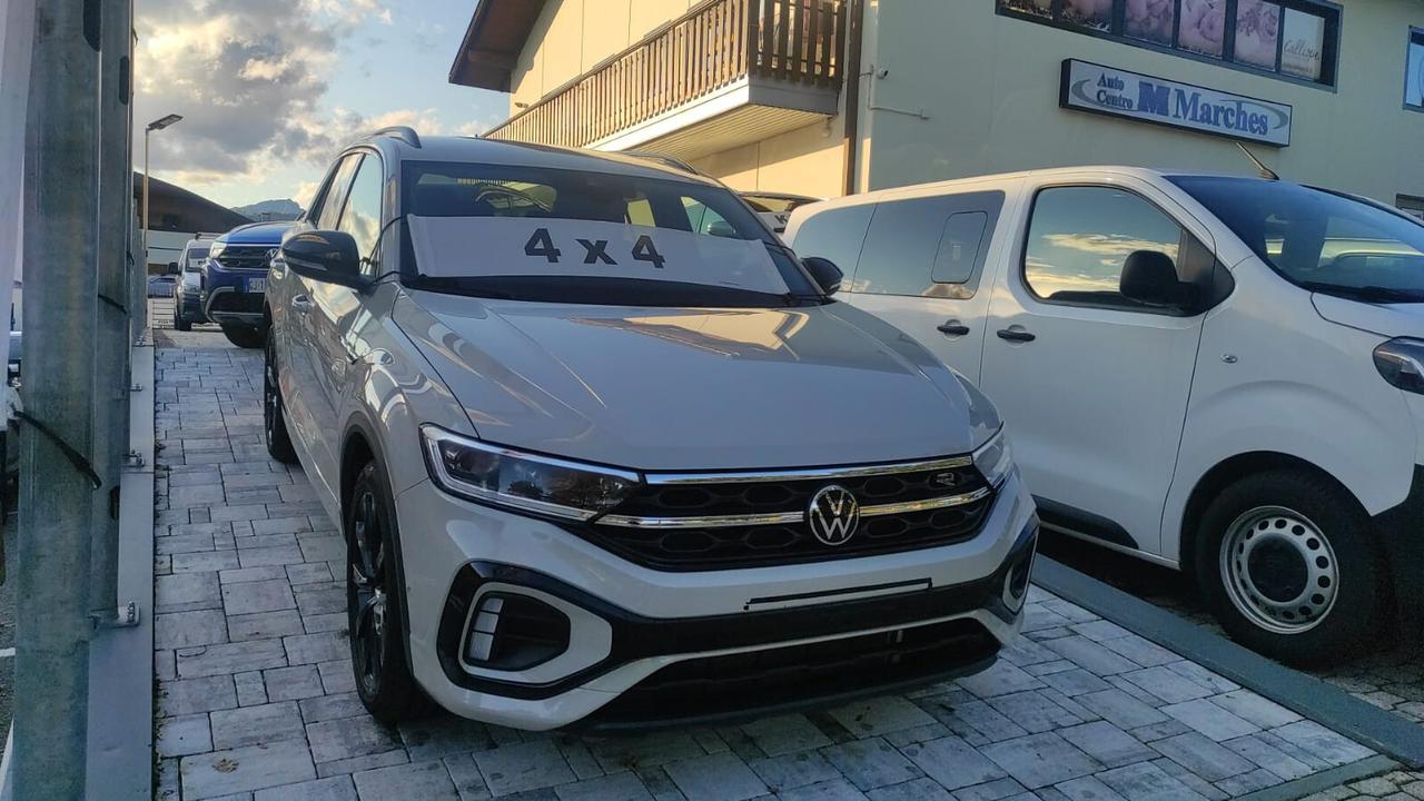 VOLKSWAGE T-ROC 2.0 TURBO BENZINA 190CV 4X4 4MOTION