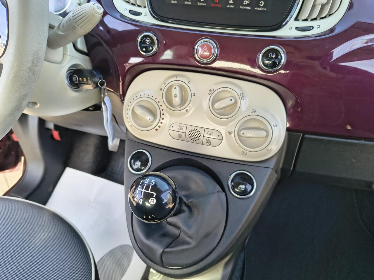 Fiat 500 1.2 BENZINA-Lounge OK NEOPATENTATI