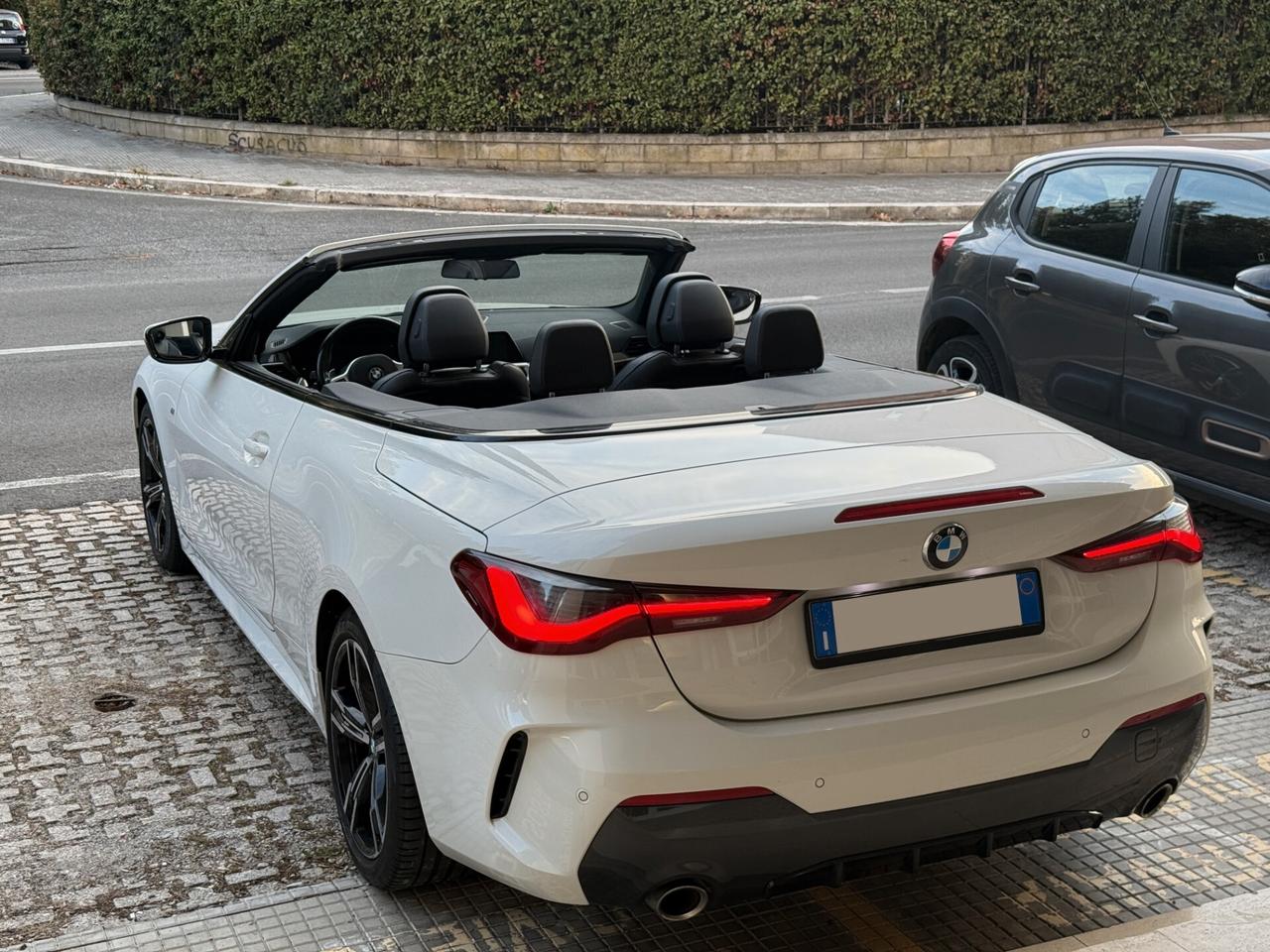 Bmw 420 i M Sport Cabrio full optional prezzo reale no vincolo finanziamento air scarf leve al volante