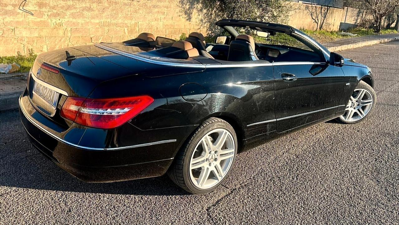 Mercedes-benz E 250 CDI Cabrio BlueEFFICIENCY Avantgarde