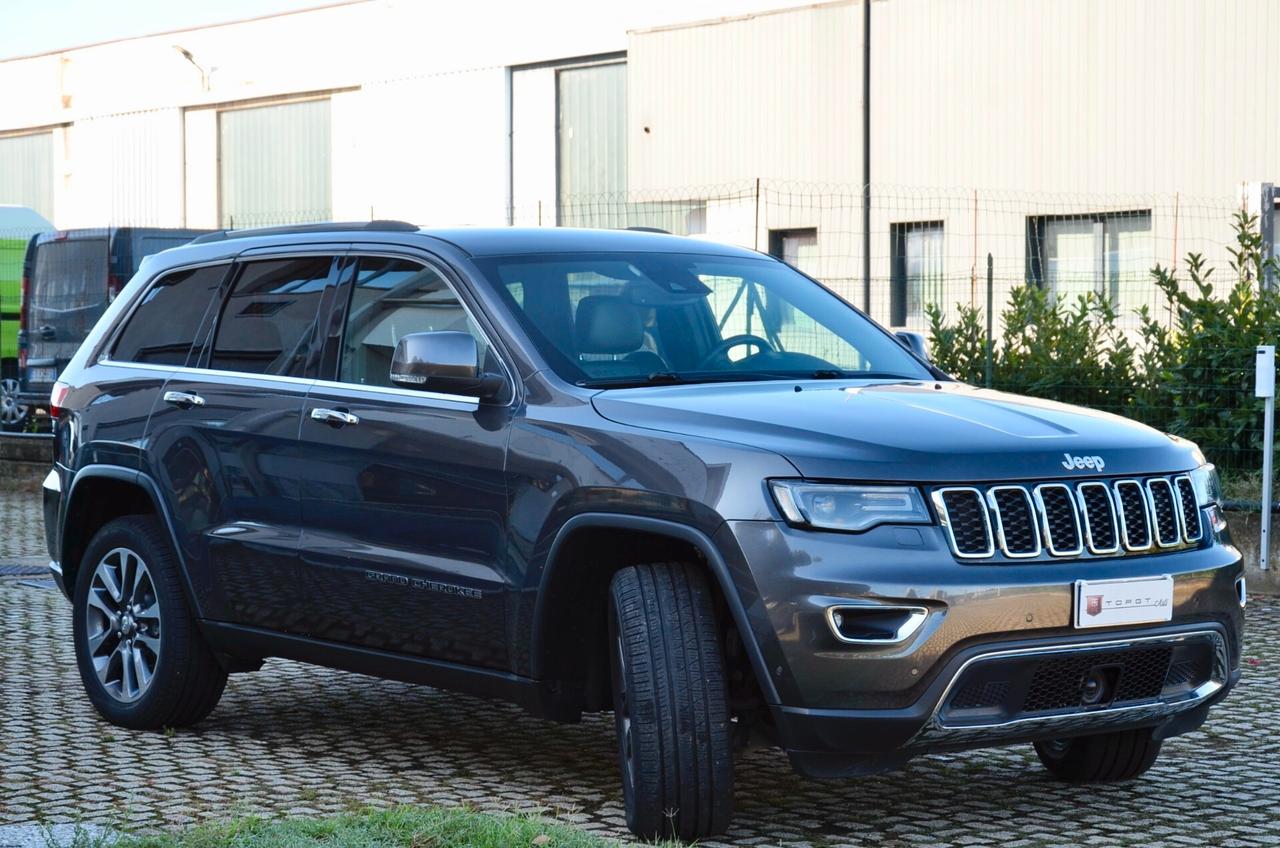 JEEP GRAND CHEROKEE 3.0 V6 mtj LIMITED 250cv AUTO, UFF ITALIANA, EURO 6D, KEYLESS, RETROCAMERA, FARI LED, 20", PERMUTE