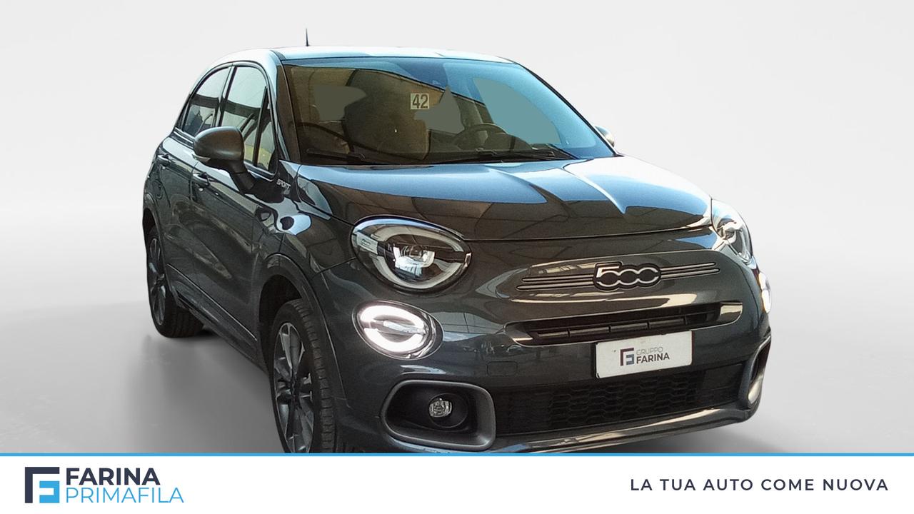 FIAT 500X - 500X 1.5 t4 hybrid Sport 130cv dct