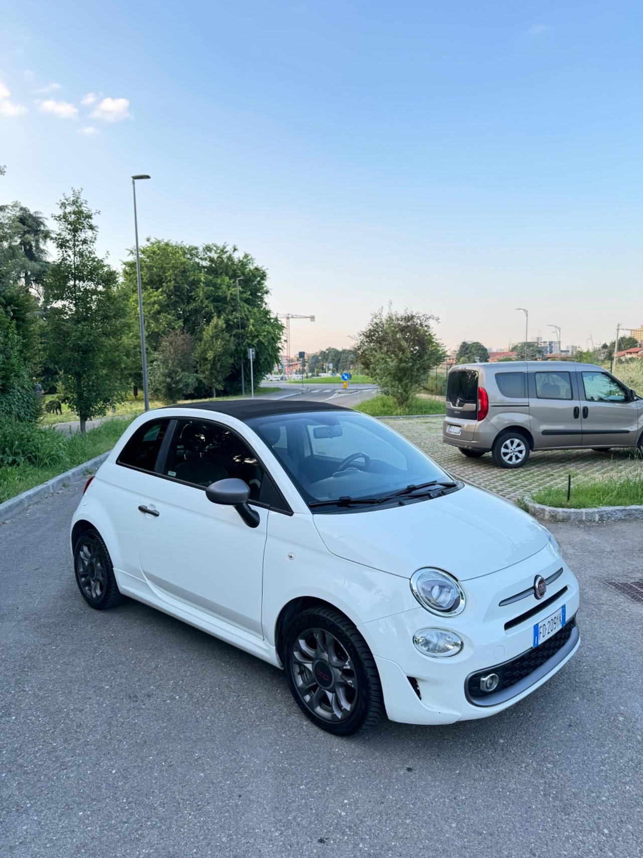 Fiat 500s cabrio 1.2 benzina si neopatentati