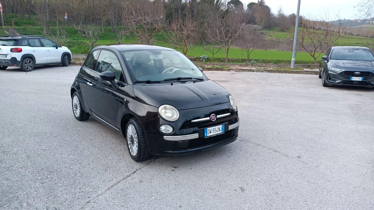 Fiat 500 1.2 benzina Lounge anno 2009