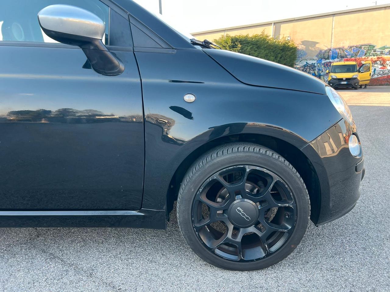 Fiat 500 1.2 Matt black