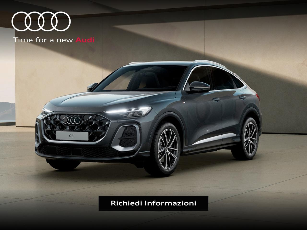 Audi Q5 sportback 2.0 tdi mhev+ s line edition quattro 204cv s-tronic