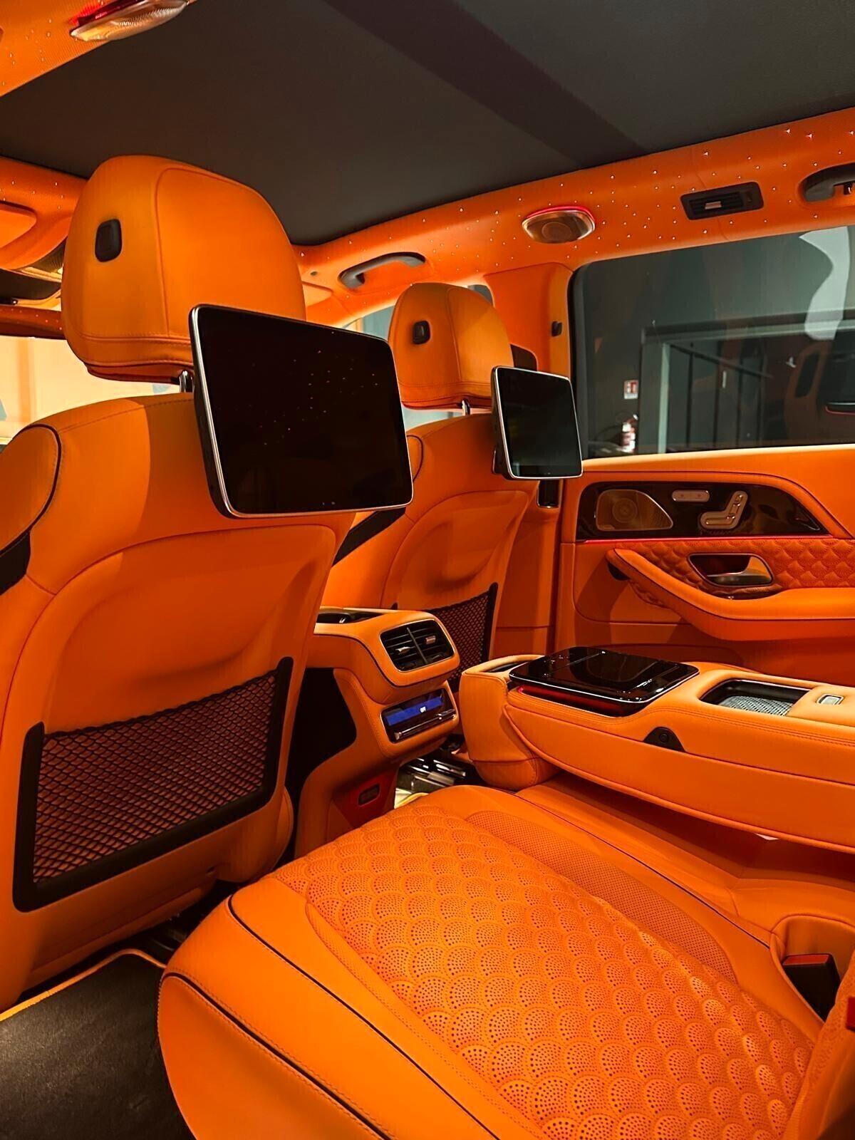 Mercedes-benz GLS 63 S AMG BRABUS 800/FULL ORANGE WIDESTAR/EXCLUSIV LEATHER^IVA ESPOSTA^