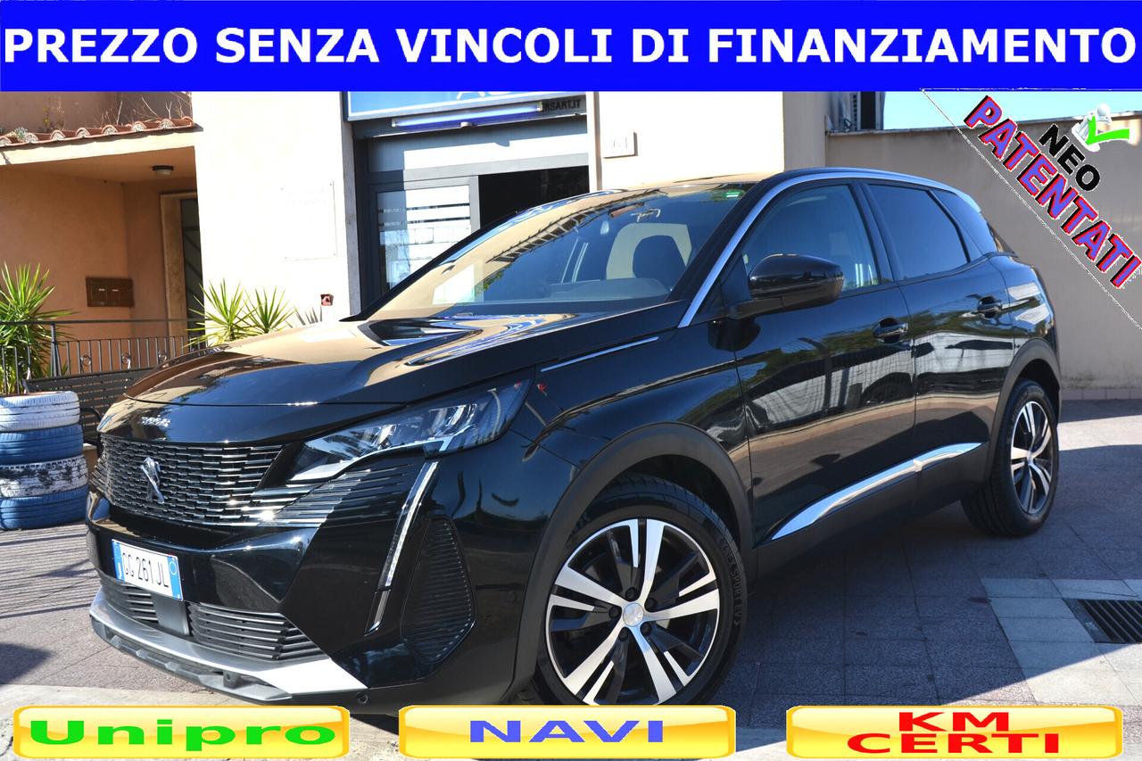 Peugeot 3008 1.5 HDi 130CV EAT8 ALLURE **PREZZO REALE**UNIPRO'