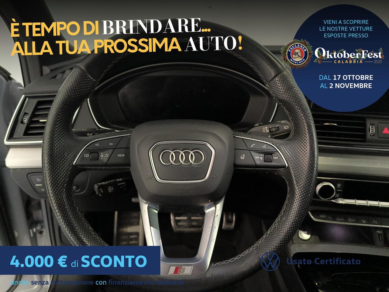 Audi Q5 sportback 40 2.0 tdi mhev 12v s line plus quattro s-tronic