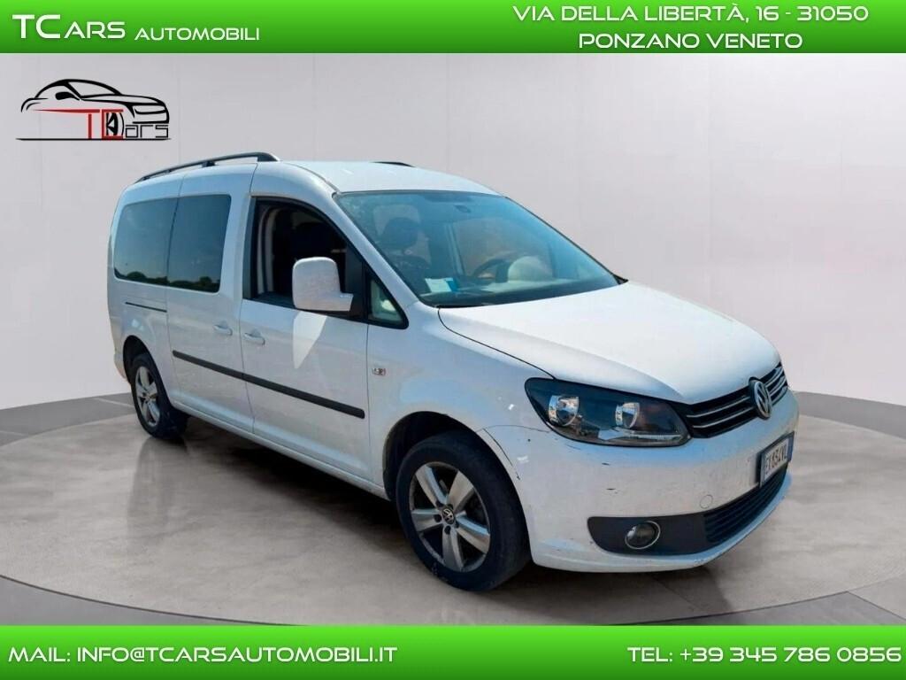 VOLKSWAGEN CADDY 2.0 METANO-5 POSTI-KM CERTIFICATI