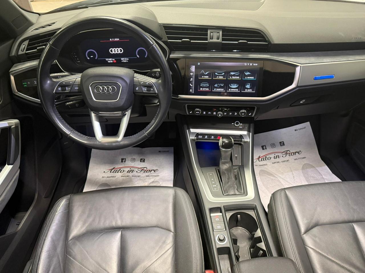 AUDI Q3 BUSINESS PLUS,VIRTUAL,TETTO PANORAMICO,VIRTUAL